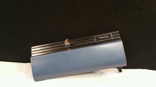 1966 mercury monteray oem glove box lid + key + screws.