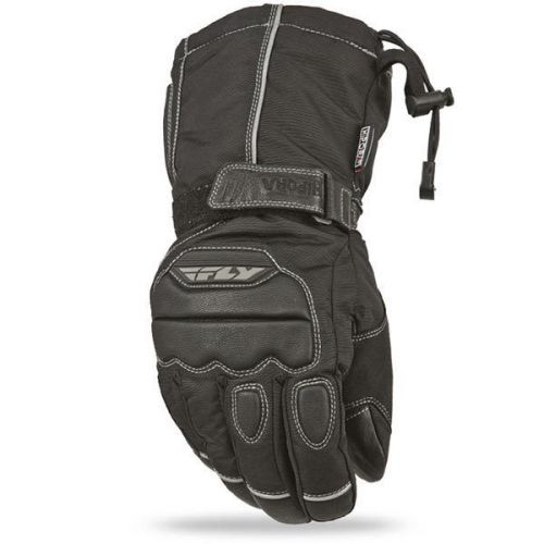 Fly racing aurora snowmobile cold weather mens black gloves