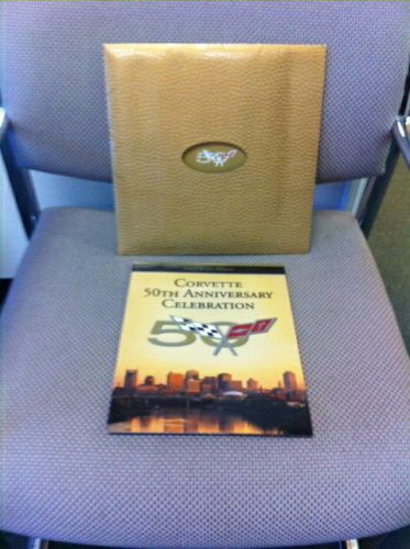 2003 50th anniversary &amp; 2007 factory corvette brochures