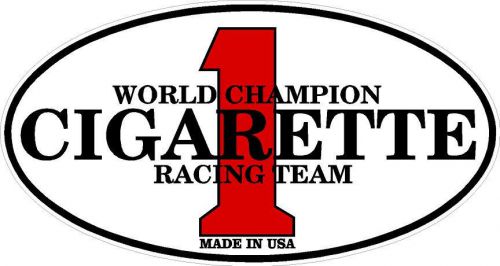 #l118 12&#034; cigarette boat racing sticker decal racing team laminated