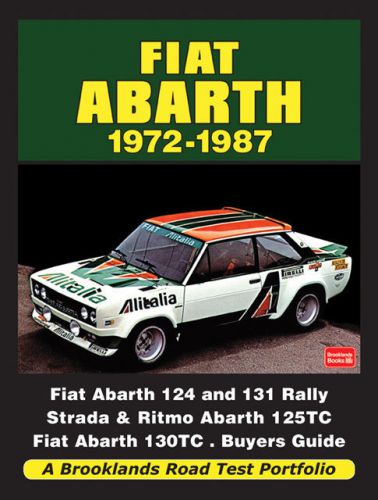 Fiat abarth 1972-1987 - 124 131 rally strada ritmo 125tc 130tc