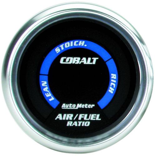 Auto meter cobalt digital gauge air/fuel ratio 2 1/16&#034; dia 6175