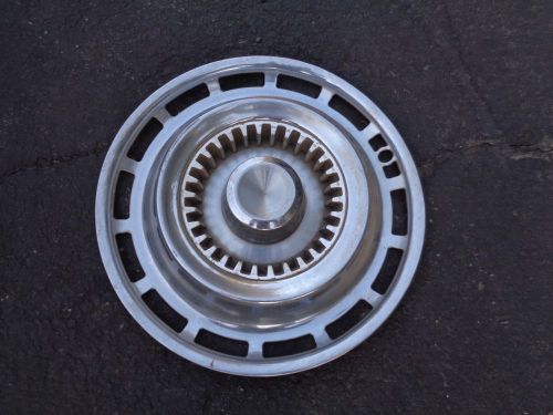 Used 1958 chrysler imperial hubcap. good condition. california car. rare 58