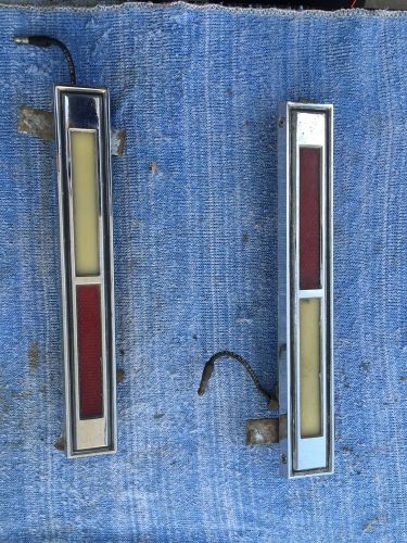 1967-1968 67 68 mercury cougar xr7 courtesy lights pair rh lh