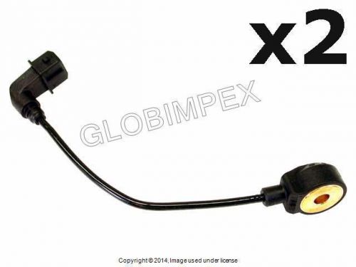 Bmw e36 knock sensor (ping sensor) set of 2 bosch oem +1 year warranty