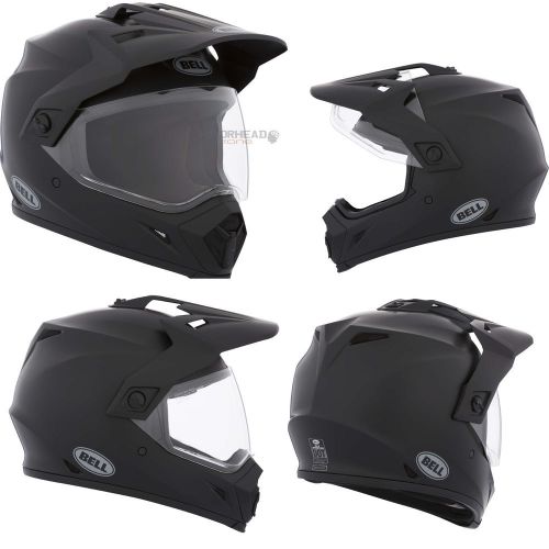 Bell helmet mx-9 adventure matte black small adult mx motocross off road