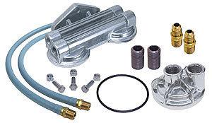 Trans dapt 1222 dual oil filter relocation kit