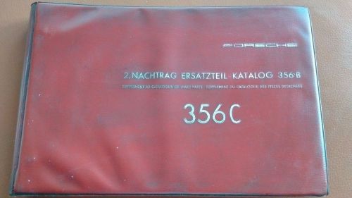 Original porsche 356 c 356c sc spare parts catalog supplement service repair