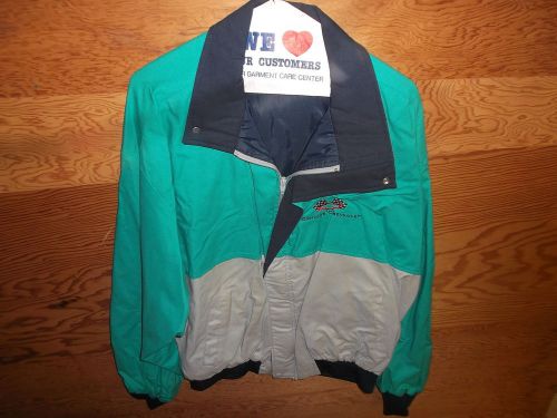 Vintage genuine chevrolet racing jacket~from jon moss collection~xl