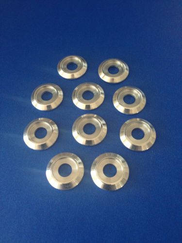 10 billet finishing washers for 5/16 or 8mm  bolts