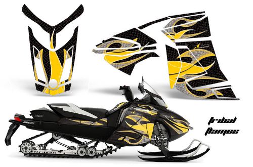 Amr racing ski doo rev-xr gsx summit kit snowmobile sled decal wrap 2013 tflames