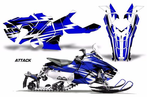 Amr racing sled wrap polaris axys snowmobile graphics sticker kit 2015+  attk u