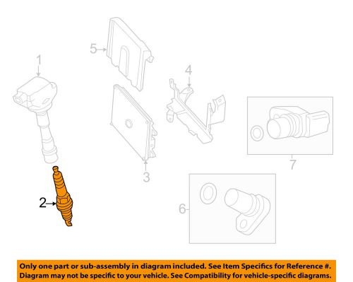 Honda oem 12-15 cr-z 1.5l-l4 ignition system-spark plug 12290rb0j11