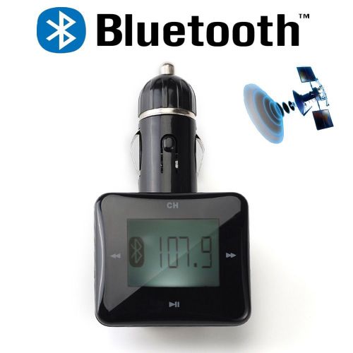 Bluetooth car fm transmitter auot radio modulator mp3 player w/ usb sd mmc solts