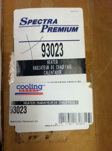 Spectra premium industries inc 93023 heater core