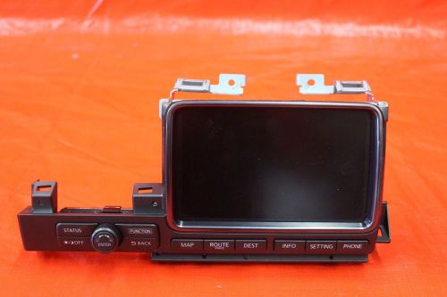 2012 12 nissan gtr r35 awd oem multifunction display screen assy vr38 gr6 1009