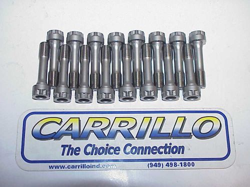 16 carrillo 12 point connecting rod bolts 3/8-24  x 1.600&#034; carrillo pankl jh15