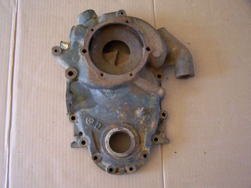 1950 oldsmobile 303 rocket timing chain cover water pump jacket rat rod 1949