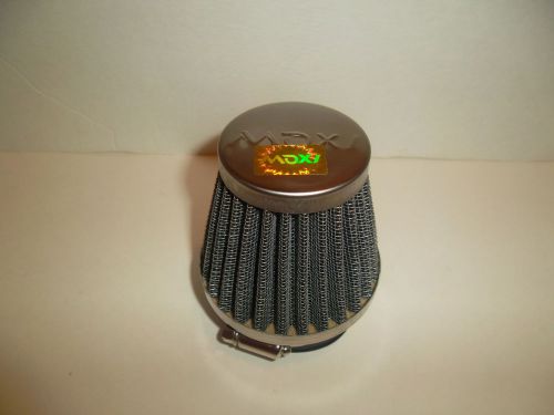 Moxi racing 52mm air filter high flow universal motorcycle scooter atv bike quad