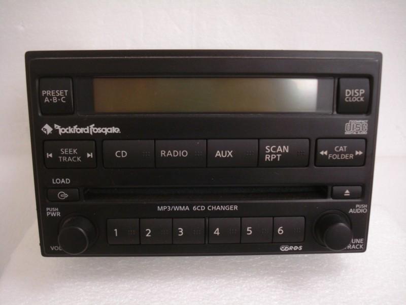 Nissan pathfinder 350z murano xterra titan altima cd 6 disc radio repair