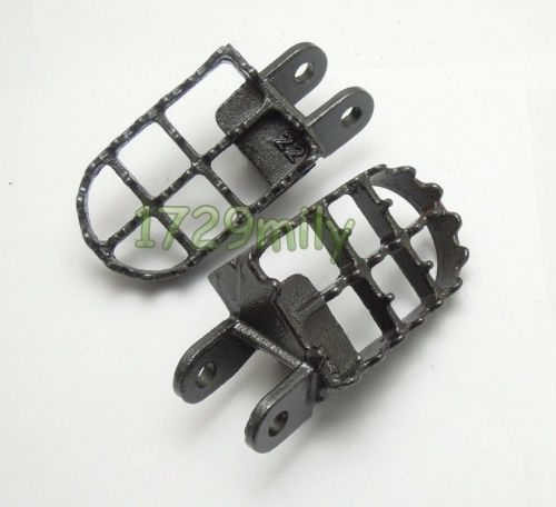 Motocross dirt bike footrests l &amp; r for kawasaki klx 250 kawasaki klx 250 klx650