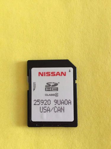 New 2016 nissan  sd navigation card 25920 9uaoa