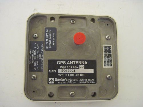 Trimble navigation gps antenna p/n 16248-20