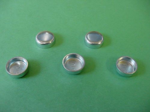 Fits chrysler 5pk 5/8&#034; freeze expansion plugs zinc plated steel engine block nos