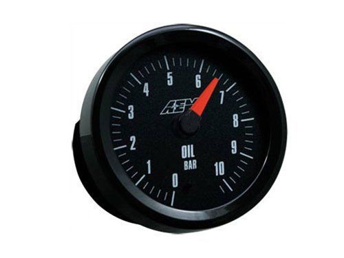 Aem 30-5135m analog metric boost gauge 0 - 10.2 bar