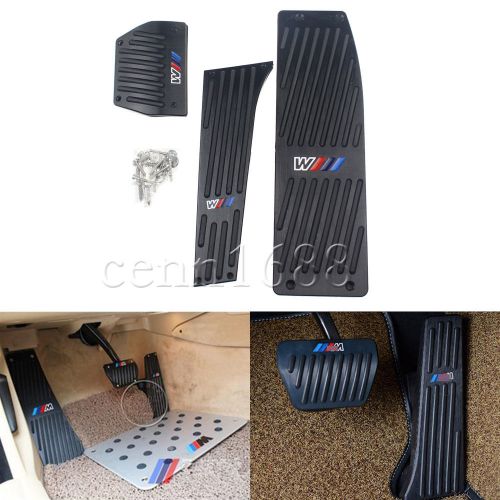 M tech at foot rest pedal fit for bmw e30 e36 e46 e87 e90 e91 e92 e93 m3