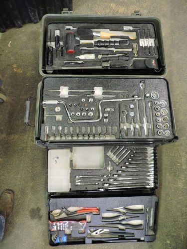 Kipper military 4 drawer aircraft general mechanics tool kit #42