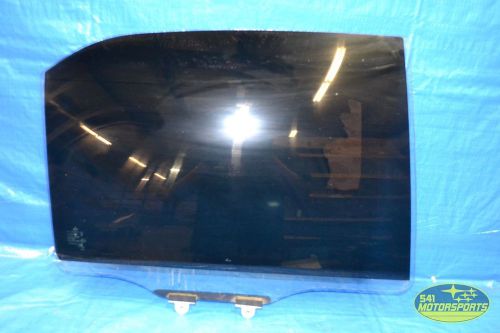 03-06 mitsubishi lancer evolution 8 &amp; 9 right rear passenger door glass window