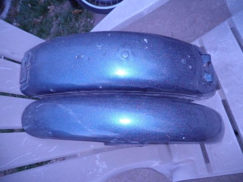 Harley davidson sportster set of fenders easy restoration project nice condition