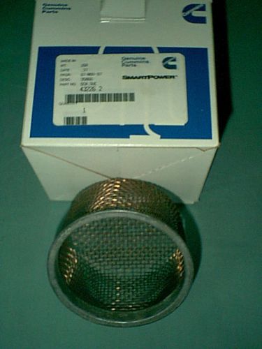 Cummins sediment strainer element part # 432262 / new / free shipping