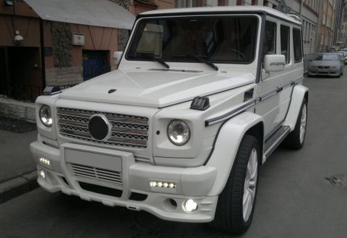 Mercedes-benz g class w463 g55 hm style full body kit  exclusive