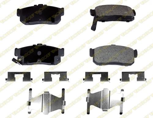 Monroe gx540 brake pad or shoe, rear-monroe prosolution ceramic brake pad