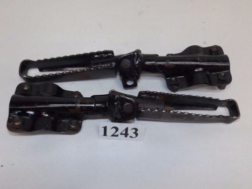 Honda atc 200m 200 m oem foot pegs set 84 1984 1243