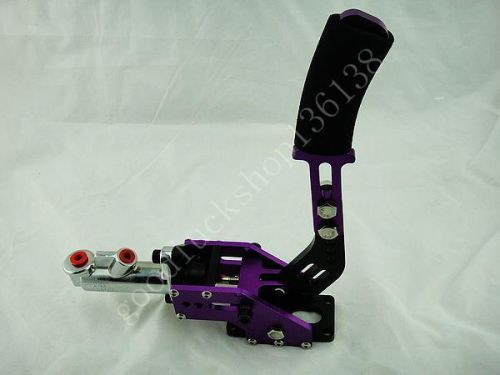 Universal hydraulic drift e-brake racing handbrake 0.75&#034;master cylinder purple d