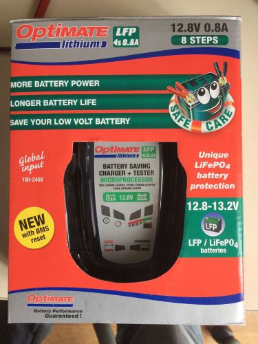 Tecmate optimate lithium 0.8a affordable lifep04 battery maintainer tm471