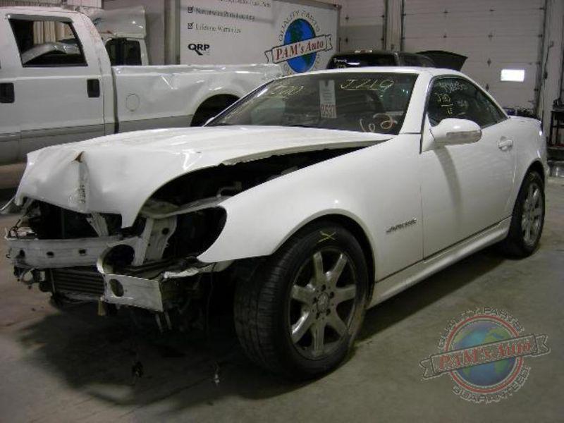 Front door mercedes slk 448371 01 02 03 04 assy wht pwr less mirror 5p2