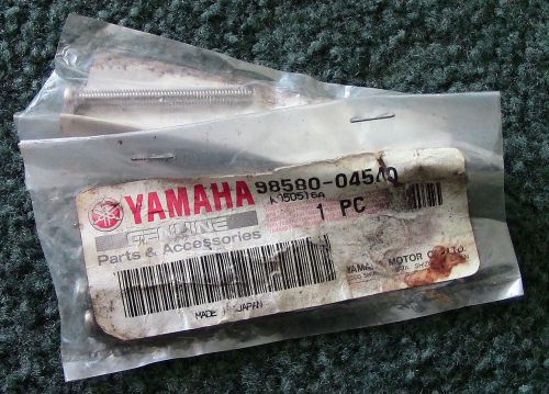 Nos yamaha oem headlight screw 98580-04540 bravo srv inviter it wr xs xj