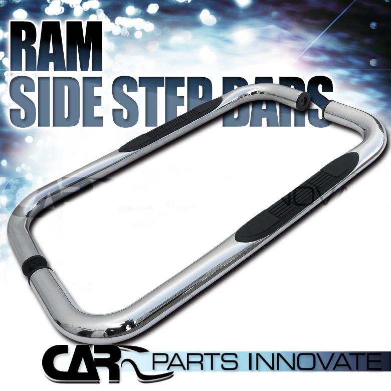 94-01 ram 1500 94-02 ram 2500 3500 regular cab 3" polished side step nerf bars