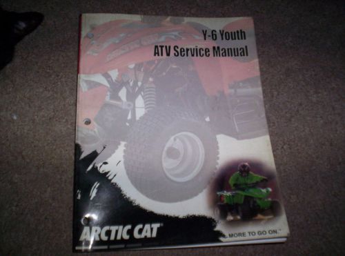 Arctic cat 2004 atv 50cc 2-stroke y-6 youth atv factory service manual 2257-191