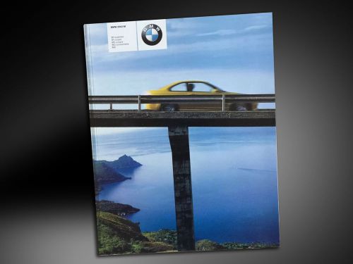 Bmw 2002 m brochure. m roadster m coupe m3 coupe m3 convertible m5. 102 pages!