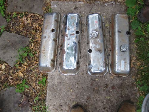 Big block chevy 395 427 454 valve covers 2 sets origional oem