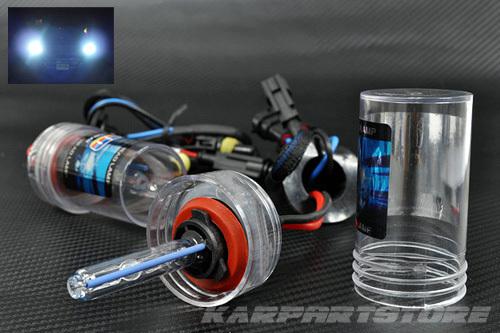 H11 h8 h9 fog light crystal blue 8000k aftermarket hid replacement bulbs only