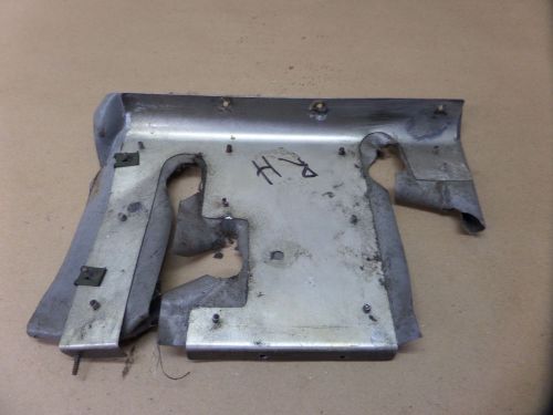 Cessna 152 172 aircraft right side rudder pedal floor board panel