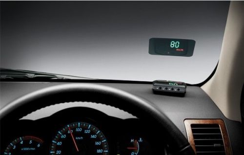 Genuine toyota hilux vigo car accessories digital speed display projector