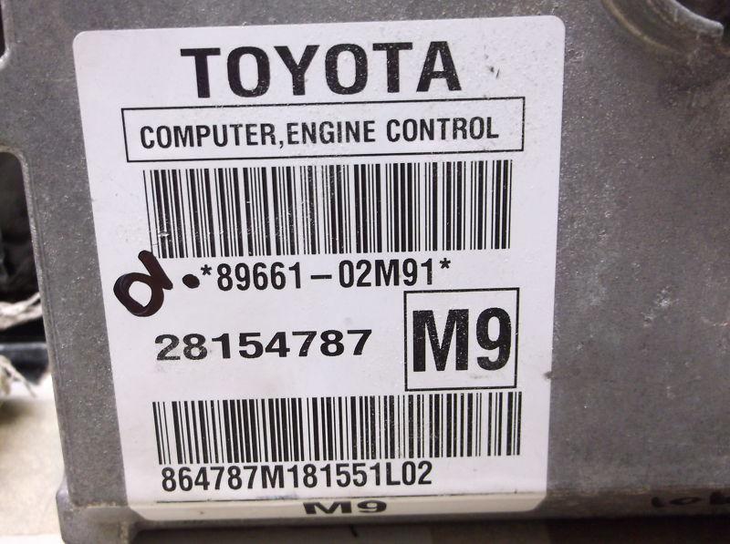 09-10 toyota corolla. engine control module..ecu..ecm..pcm