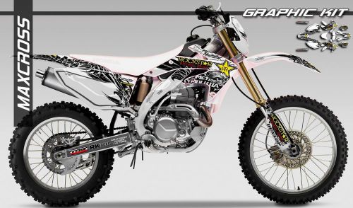 Honda crf250x crf450x maxcross msp style full graphic kit